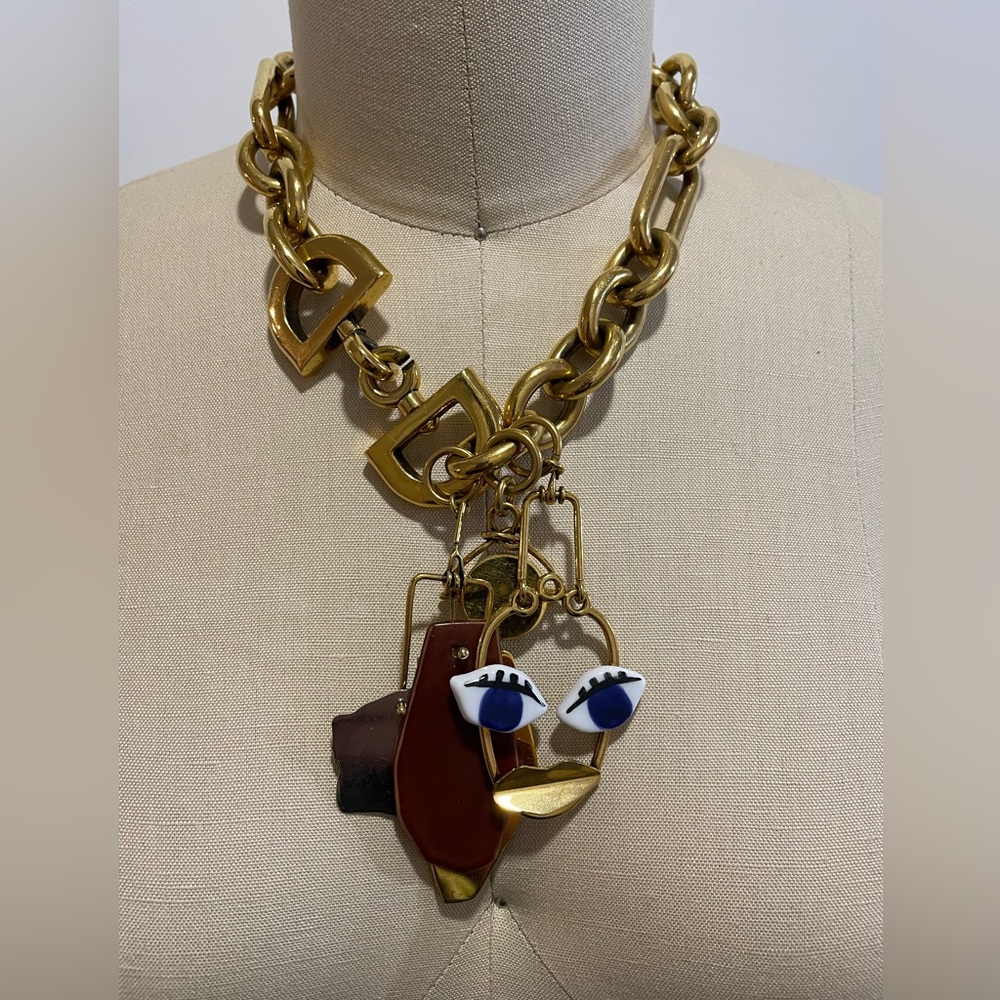 Celine Phoebe Philo Chunky Necklace